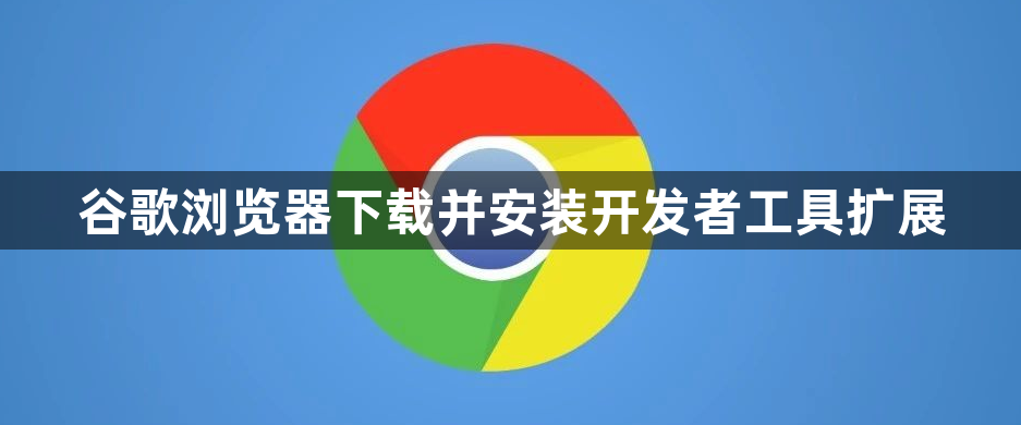 谷歌浏览器下载并安装开发者工具扩展1