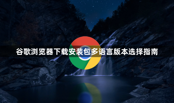 谷歌浏览器下载安装包多语言版本选择指南1