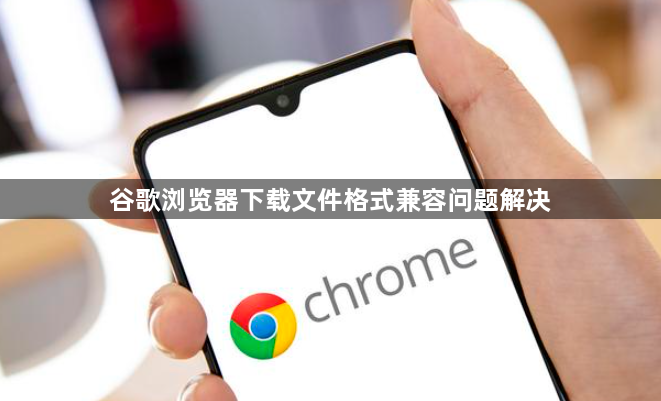 谷歌浏览器下载文件格式兼容问题解决1