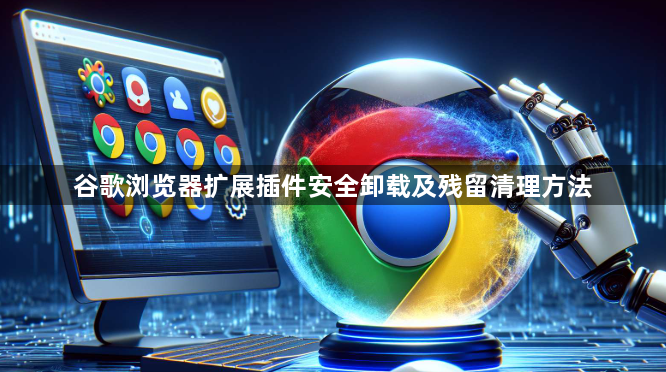 谷歌浏览器扩展插件安全卸载及残留清理方法1